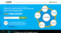 Desktop Screenshot of clixpert.com.au